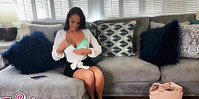 Twistys - Hot Sofi Ryan Is Fingering Herself To An Intense Orgasm After A Long Day At Work