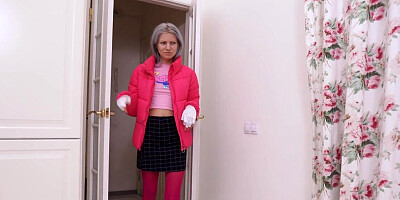 BF wants that barely legal pussy on his meaty dick