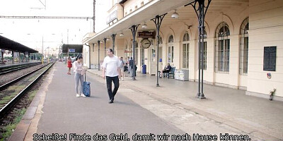 Striking Nicole's teens for cash sex