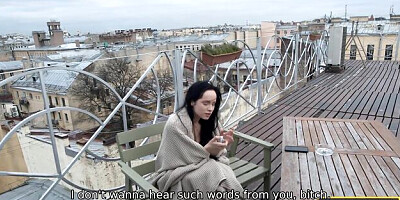 Playful Martin Spell's brunette sex