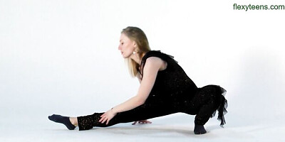 Flexy Teens featuring model's acrobatics porn