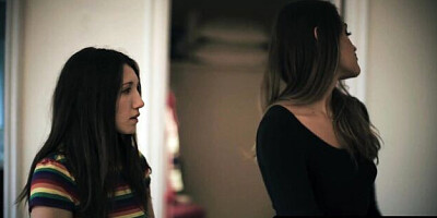 Sophisticated Maya Woulfe and Gizelle Blanco at rough face fuck smut