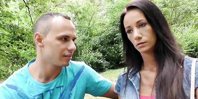 Radiant Liliane's fuck for money sex