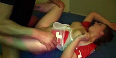 Busty german teen nurse party fucked
