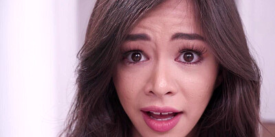 BUSTED girl has to enjoy his huge dick because it's not a sin