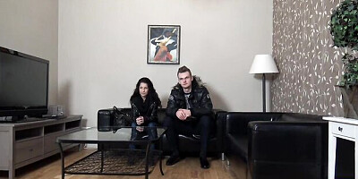 E and Mora's czech couple money video by Hunt4k