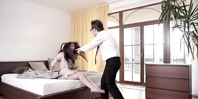 Lovely date at young (18+) trailer