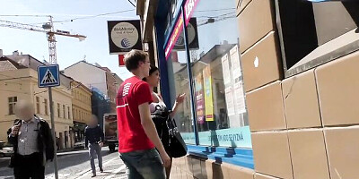 Lady's cash for sex scene