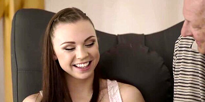 Striking bimbo - tiny anal scene - Daddy4k