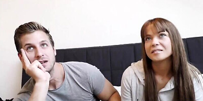 Cuckold video with stunning side chick from Hunt4k