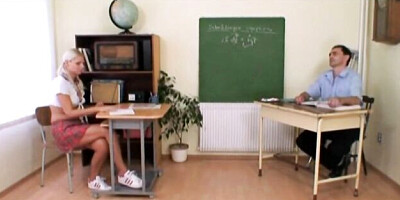 Smalltits trailer with delicate doxy from Gramps On Teens