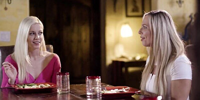 Small tits xxx with tender Charlotte Stokely and Aidra Fox from Girls Way