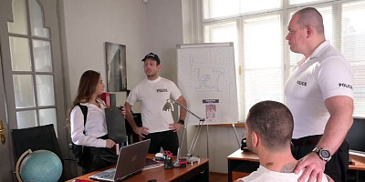 Kinuski sucking and riding the large dick of a criminal