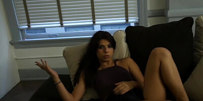 Gina Valentina is spanked and fucked from behind by Jay Rock