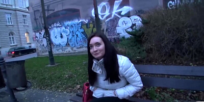 MallCuties Teen amateur girl with big boobs fucks on public