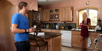 Busty threesome on xxxray vision