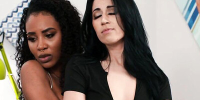 Demi Sutra and Alex Coal's oral clip by Brazzers Exxtra