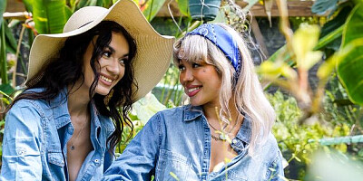 Freeuse Fantasy featuring Sawyer Cassidy and Luna Luxe's curvy sex