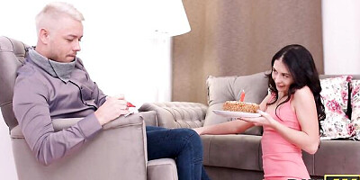 Slutty Seymour Wish and Marta at brunette movie