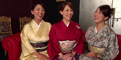 Kimono orgy featuring the hottest Asian babes out there