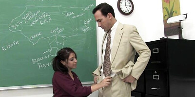 Nice Abby Lane at big cock sex