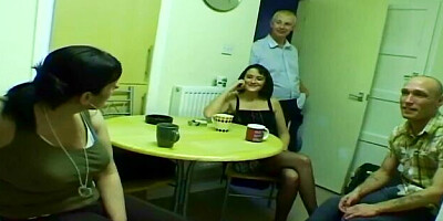 Skinny video with winsome Josephine James from Real Couples