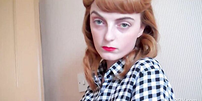 Redhead smut with ideal Lola Gatsby from Ama POV