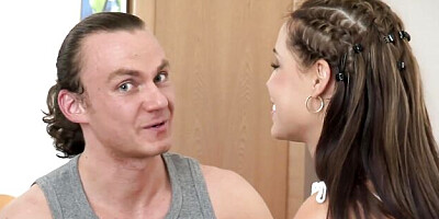 Perky Satin Bloom's pornstar video