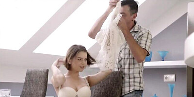 Marina Visconti Real's deep throat dirt by Old4k