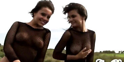 Glorious baby doll at striptease clip
