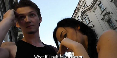 Money for sex scene with magnetic dream girl from Hunt4k