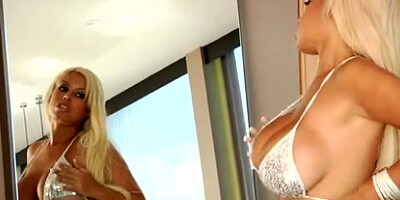 Bridgette B - Huge-Frosted Big Tited Spanish Light-Haired Takes it Ball-Sac Screwing