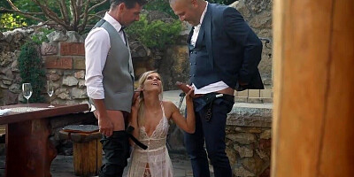 Candee Licious wants a DP from Thomas Stone and David Perry