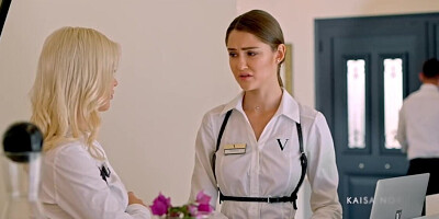 Kaisa Nord and Eveline Dellai seduce the black worker