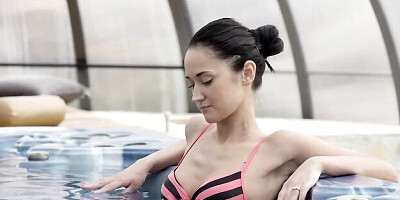 Amateur teen (18+) clip with fairytale nymphet from Old4k