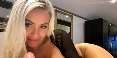 Amanda Bredén - Busty Milf gives you Jerk Off Instruction