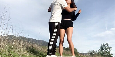 Hailey's real public sex trailer