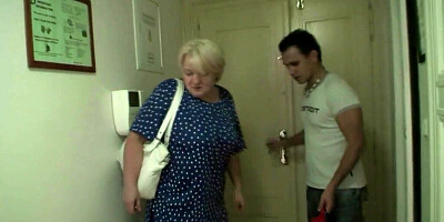 Granny is ready to do kinky things to a much younger dick