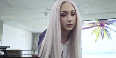 Step sis With Huge Natural Tits Skylar Vox Gets Her Pretty Face Sprayed With Step bro's Sticky Cum