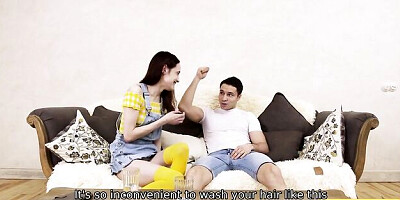 Squeaky hussy's teenager (18+) sex