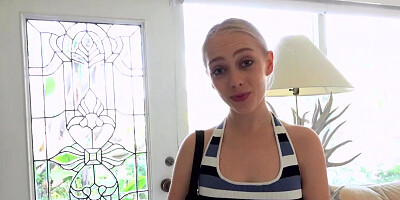 Braylin Bailey looks cheery even while fucking landlord