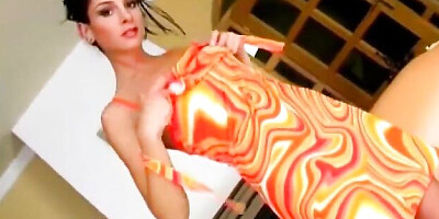 Magnificent treasure's masturbation sex