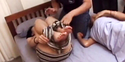 Foursome dirt with delicious dame from Hardcore Japanese GFs