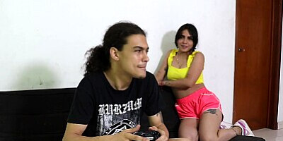 My stepsister wants the car keys and I want a good fuck