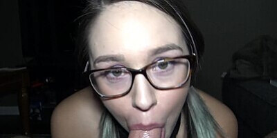 School Girl Gags On Teachers Cock