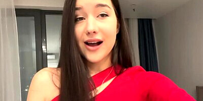 Came on a date with LUSH VIBRO TOY in pussy, public MASTURBATE under the table