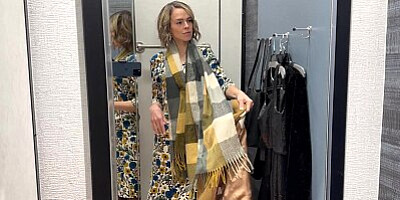 Public fun in changing room and restaurant with Lush remote controlled vibrator