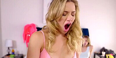 Fucking my step sister and her hot friend