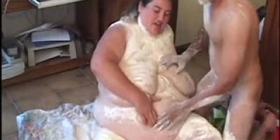 Ssbbw deep-throat and cockslut's