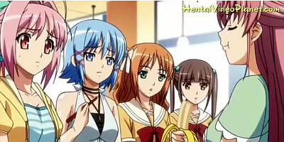 Cute Anime Girls In Sauna